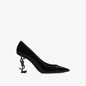YSL Patent Leather Opyum Pumps – Black